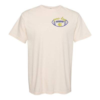 Monogrammed Football Game Day T-Shirt - United Monograms