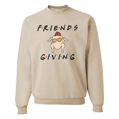 Monogrammed 'Friendsgiving' Crewneck Sweatshirt - United Monograms