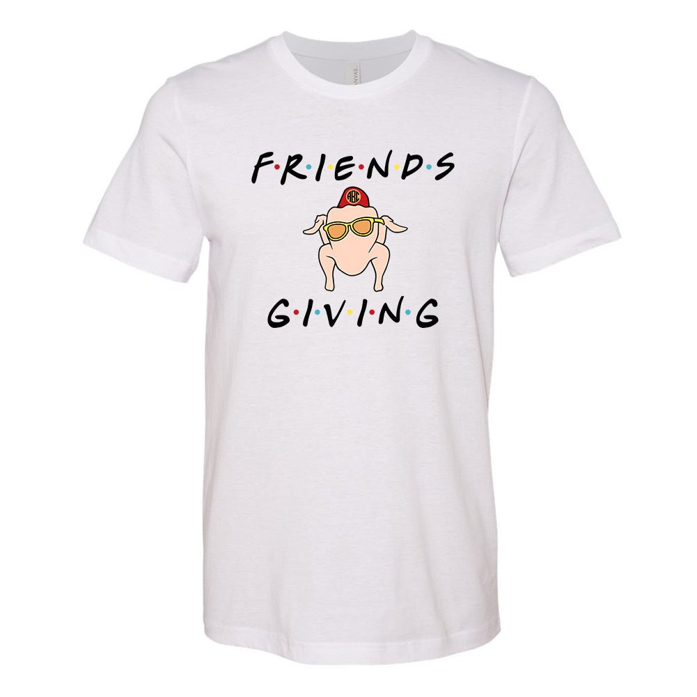 Monogrammed 'Friendsgiving' Premium T-Shirt - United Monograms