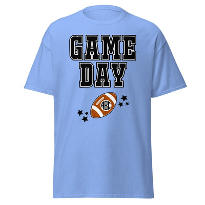 Monogrammed 'Game Day' Basic T - Shirt - United Monograms