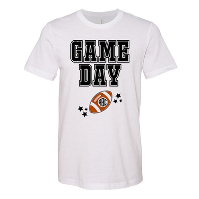 Monogrammed 'Game Day' Premium T-Shirt - United Monograms