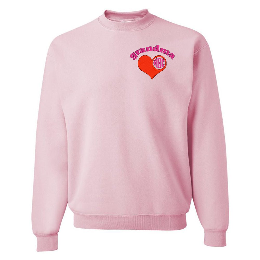 Monogrammed Grandma Crewneck Sweatshirt - United Monograms