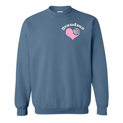 Monogrammed Grandma Crewneck Sweatshirt - United Monograms