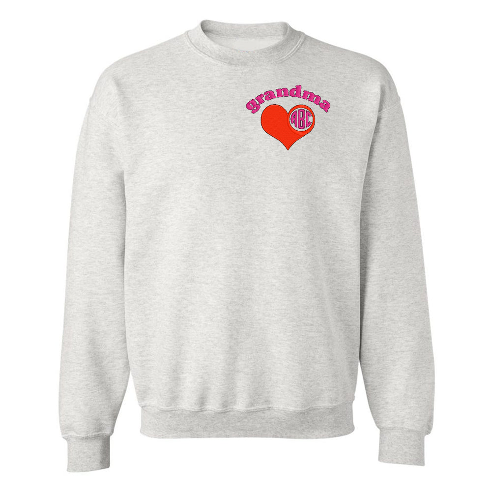 Monogrammed Grandma Crewneck Sweatshirt - United Monograms