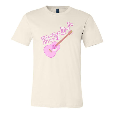 Monogrammed 'Guitar Howdy' Premium T-Shirt - United Monograms