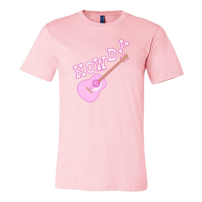 Monogrammed 'Guitar Howdy' Premium T-Shirt - United Monograms