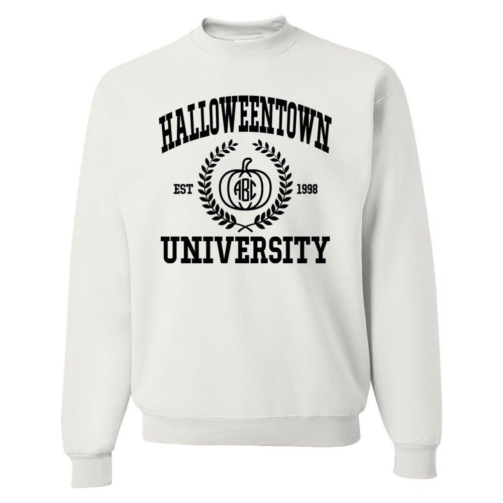 Monogrammed 'Halloweentown University' Crewneck Sweatshirt - United Monograms