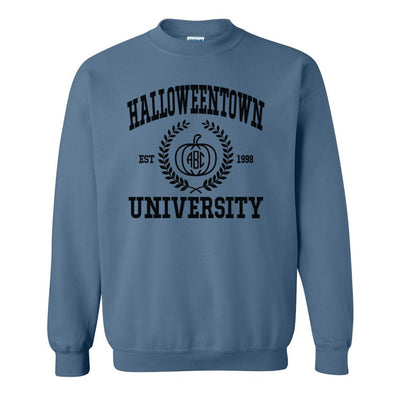 Monogrammed 'Halloweentown University' Crewneck Sweatshirt - United Monograms