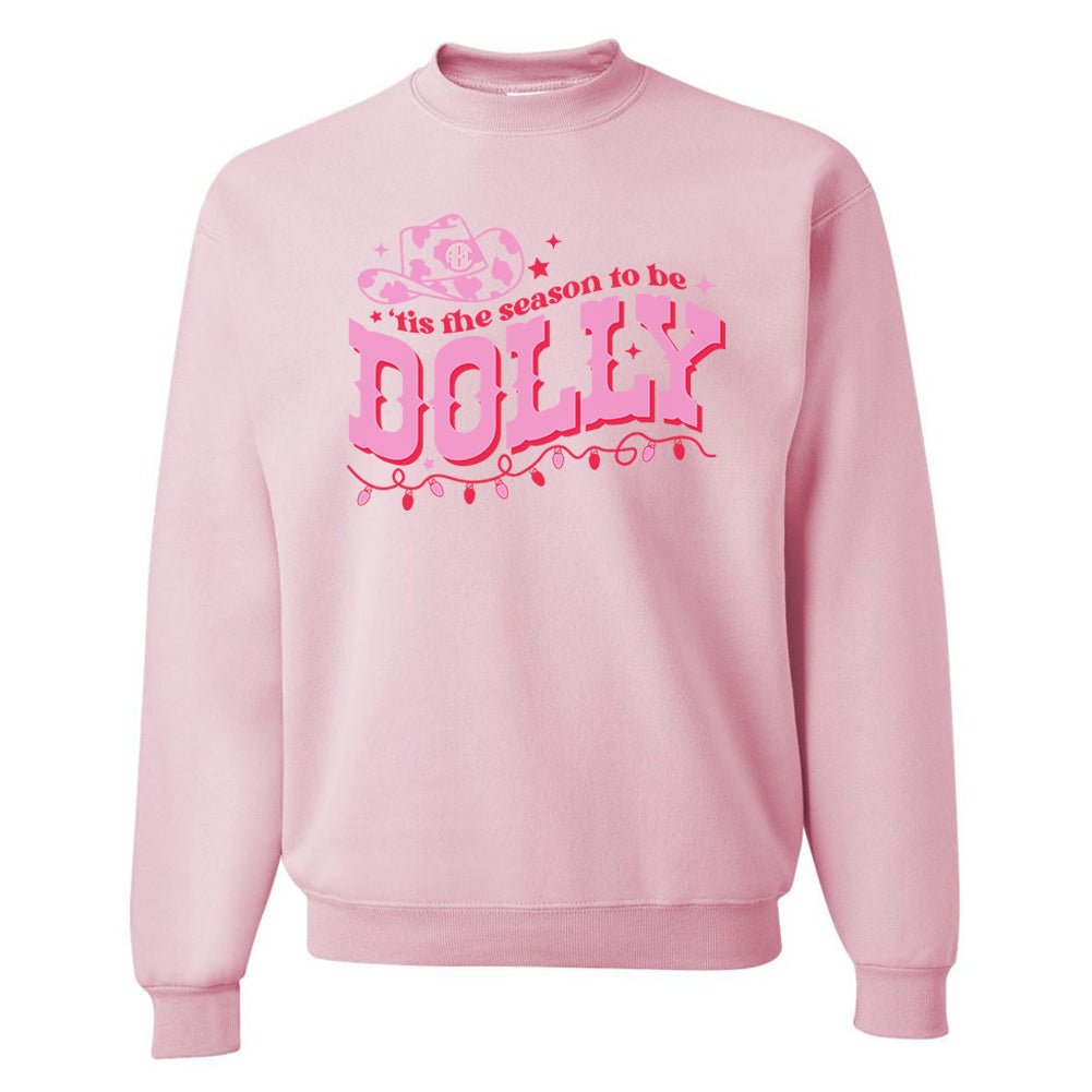 Monogrammed 'Holiday Dolly' Crewneck Sweatshirt - United Monograms