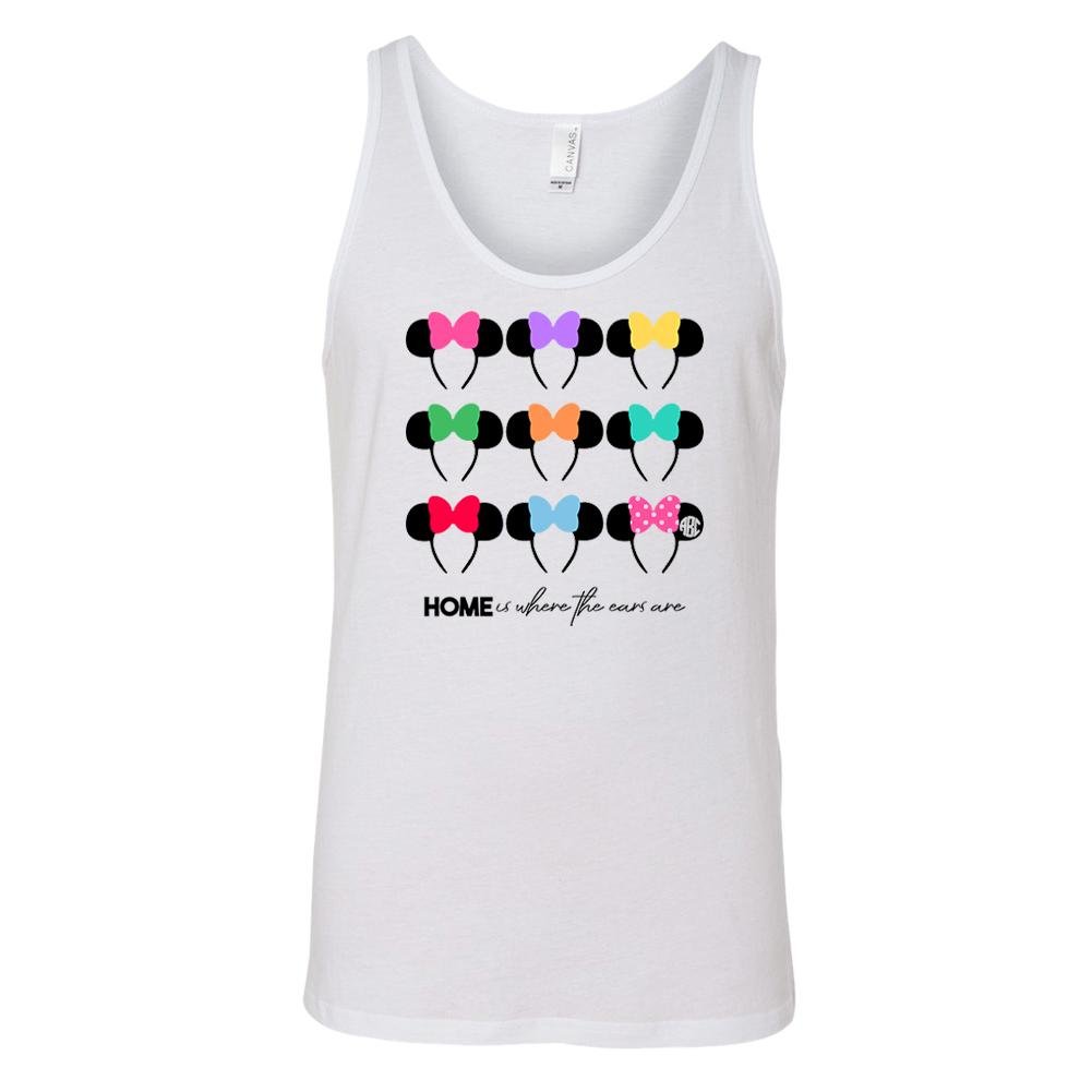 Monogrammed 'Home Is Where The Ears Are' Premium Tank Top - United Monograms