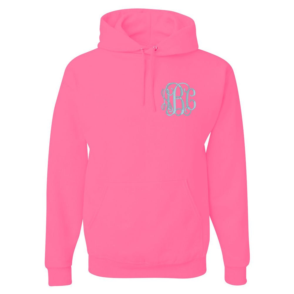 Monogrammed Hooded Sweatshirt - United Monograms