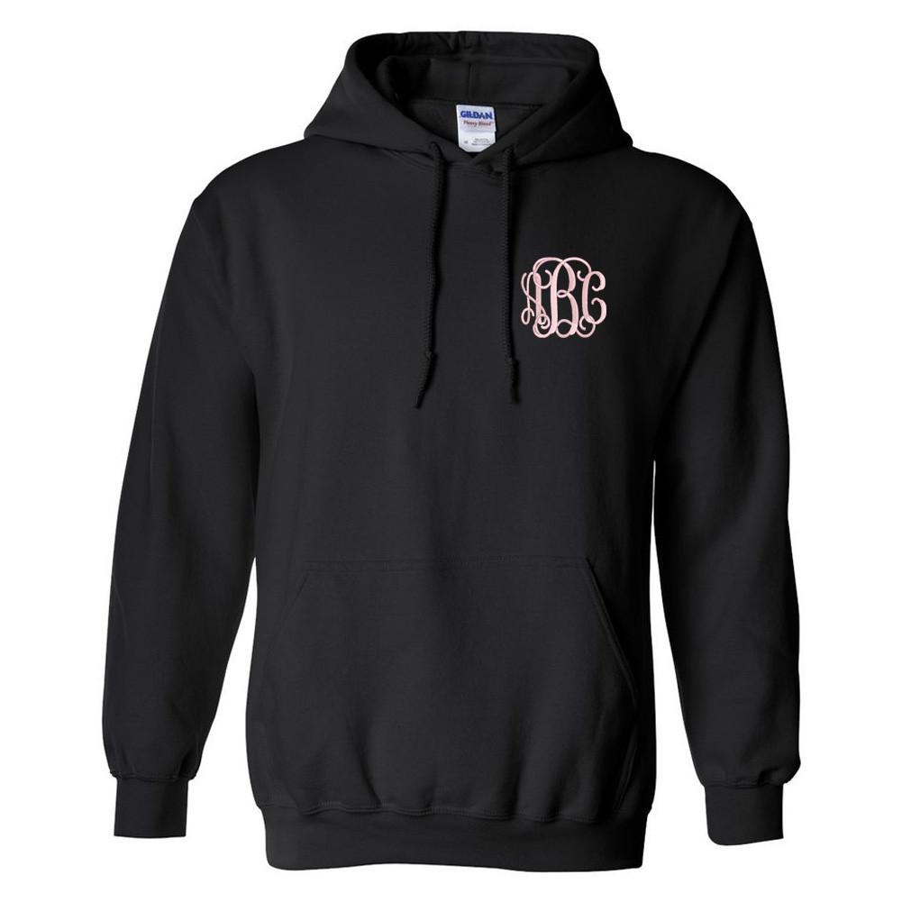 Monogrammed Hooded Sweatshirt - United Monograms