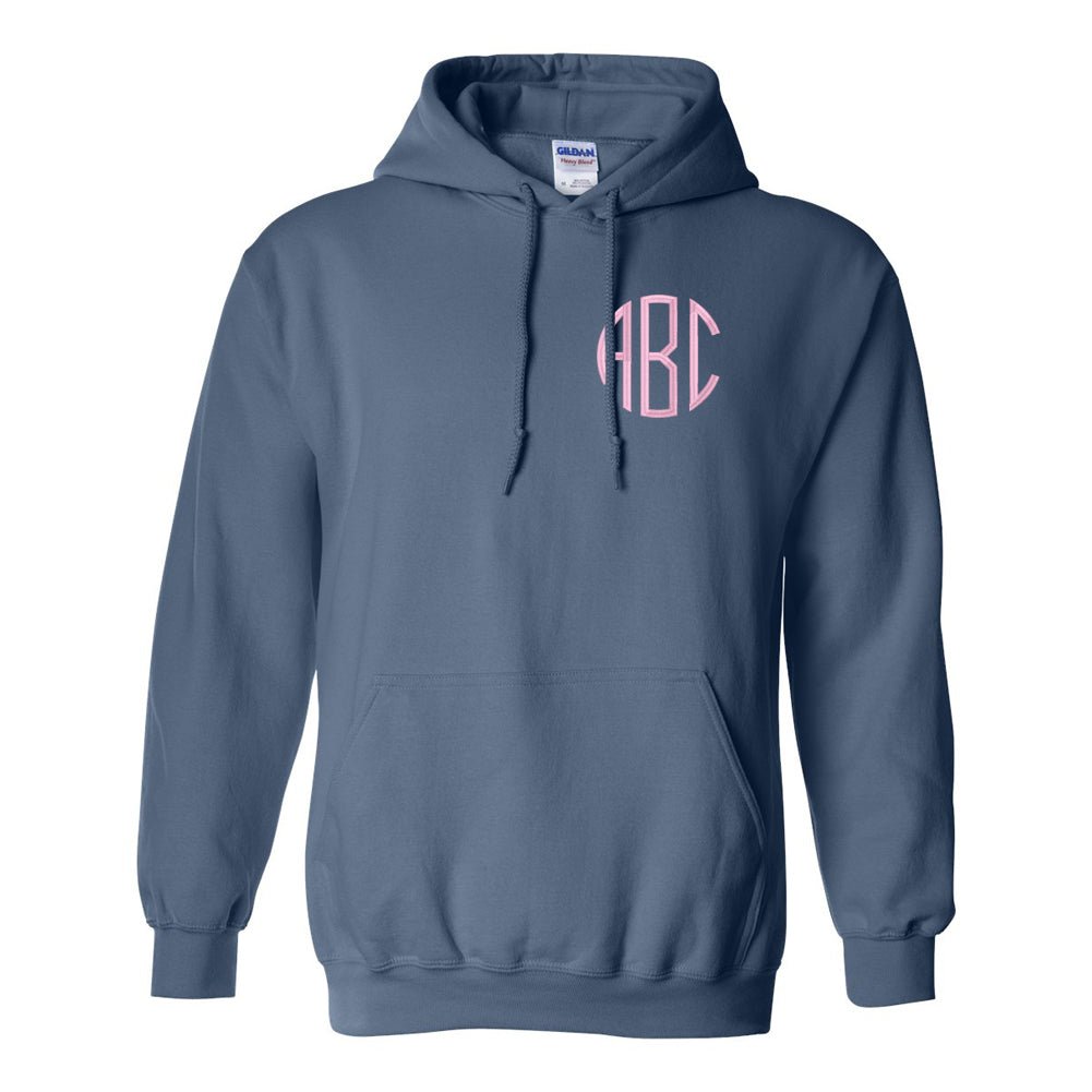 Monogrammed Hooded Sweatshirt - United Monograms