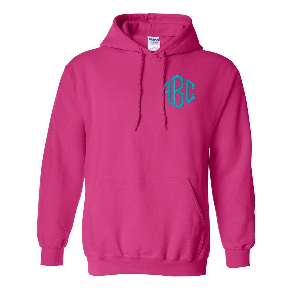 Monogrammed Hooded Sweatshirt - United Monograms