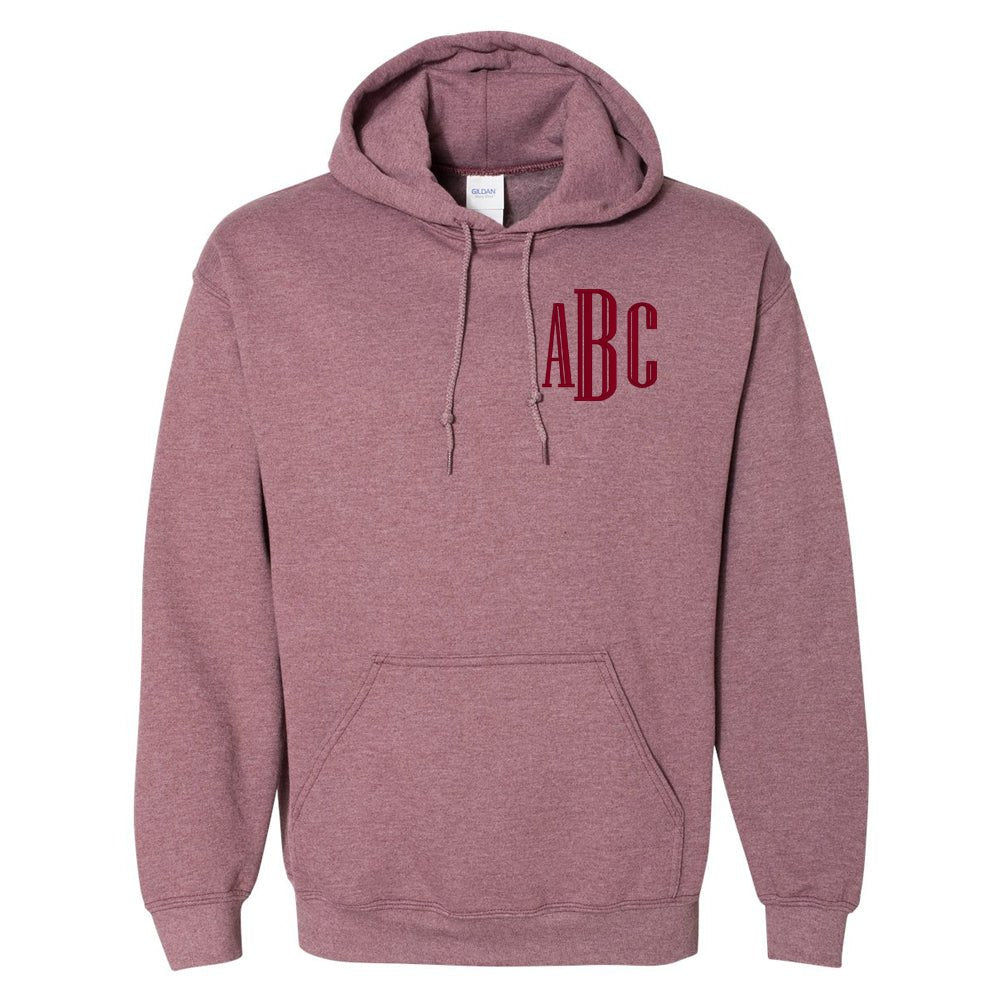 Monogrammed Hooded Sweatshirt - United Monograms