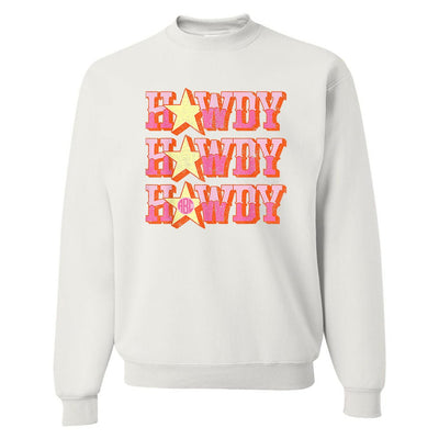 Monogrammed 'Howdy' Crewneck Sweatshirt - United Monograms