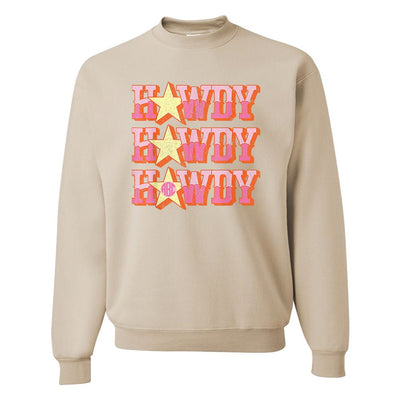 Monogrammed 'Howdy' Crewneck Sweatshirt - United Monograms