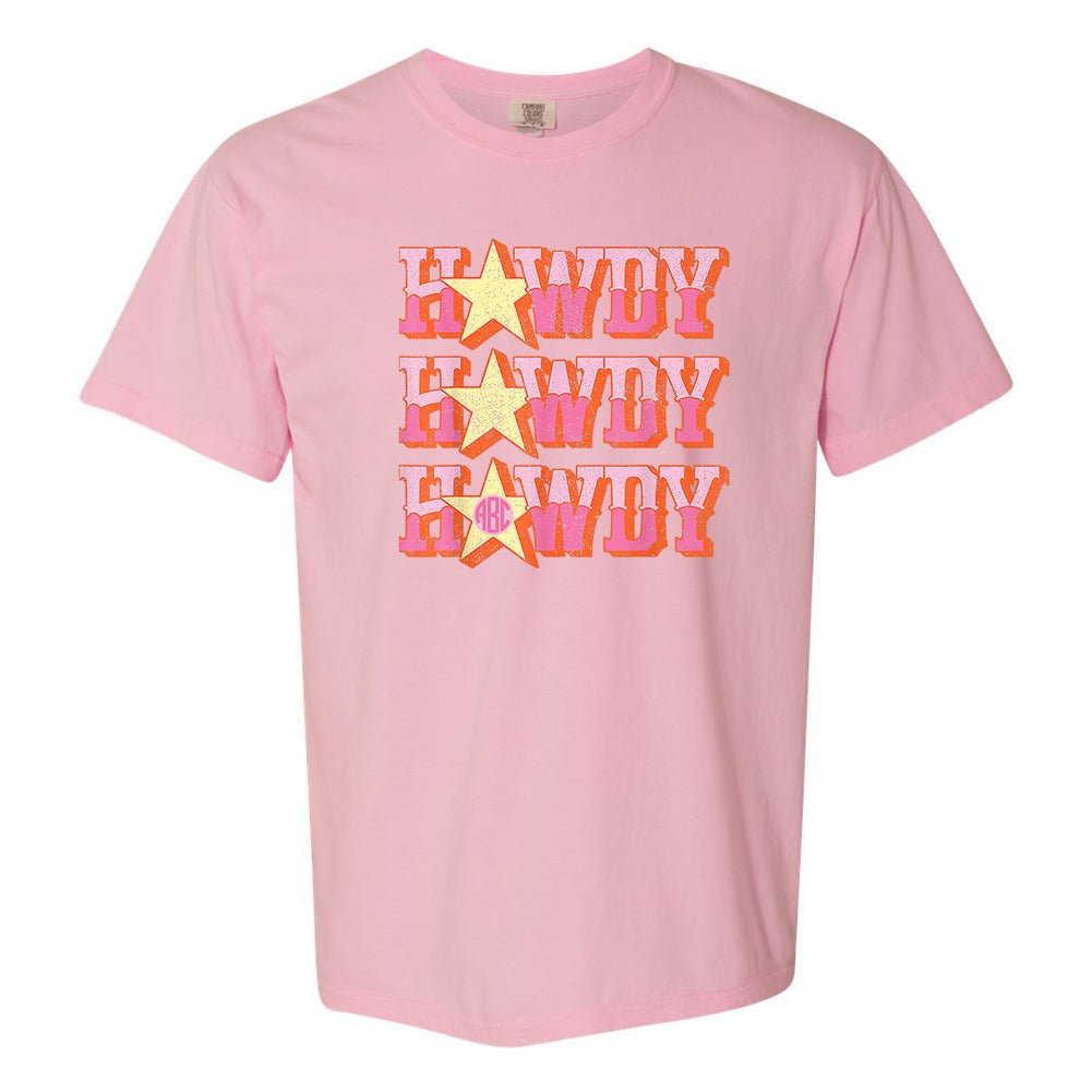 Monogrammed 'Howdy' T-Shirt - United Monograms