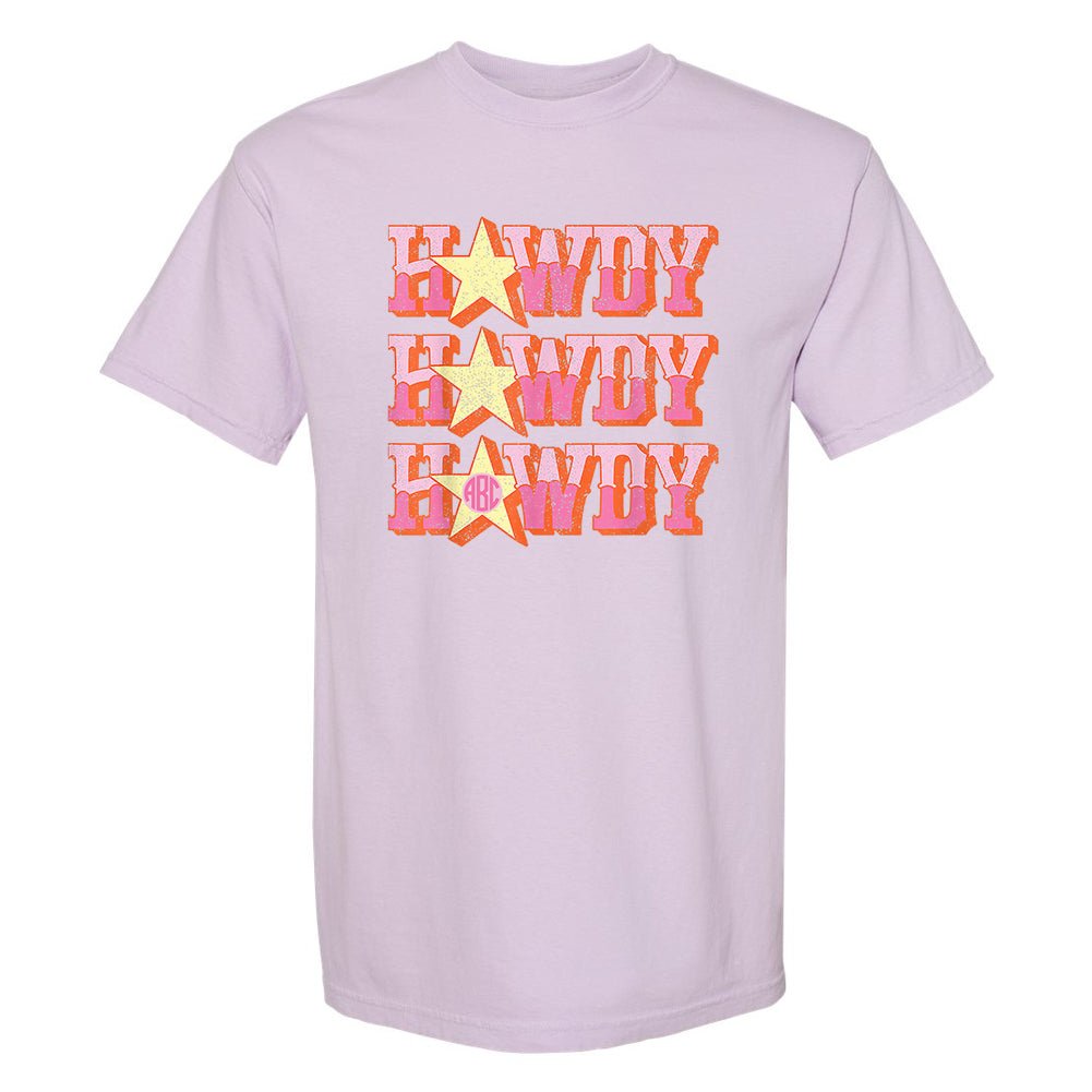 Monogrammed 'Howdy' T-Shirt - United Monograms