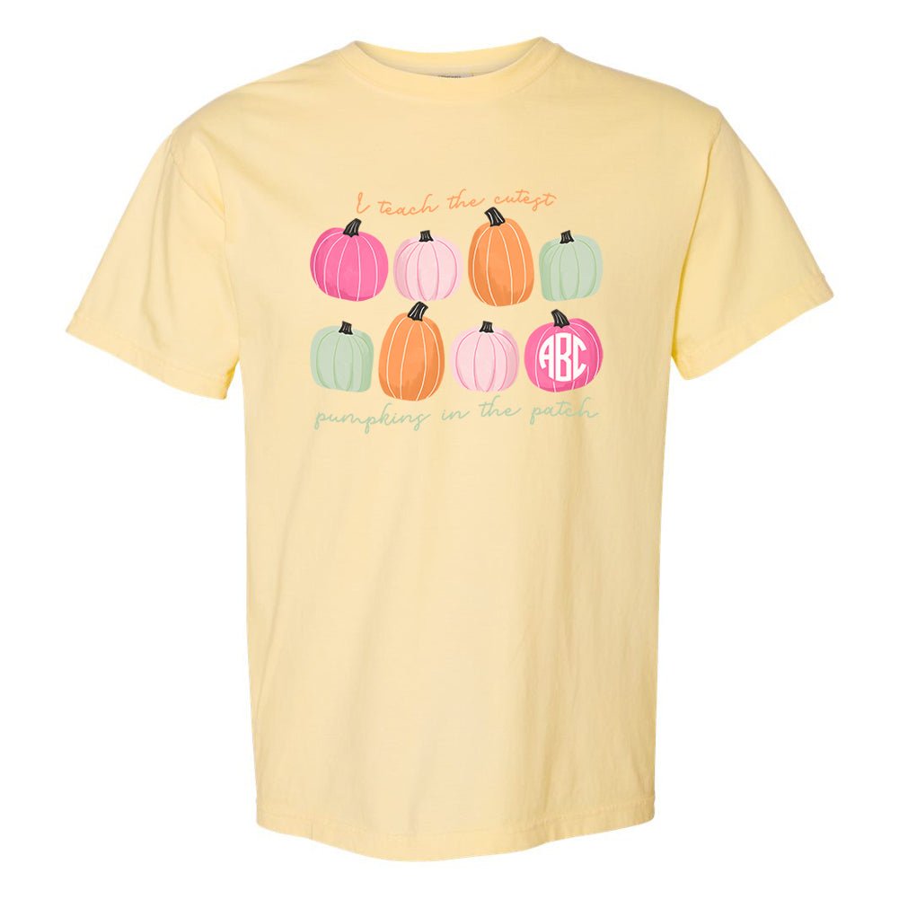 Monogrammed 'I Teach The Cutest Pumpkins' T-Shirt - United Monograms
