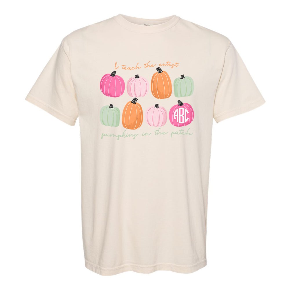 Monogrammed 'I Teach The Cutest Pumpkins' T-Shirt - United Monograms