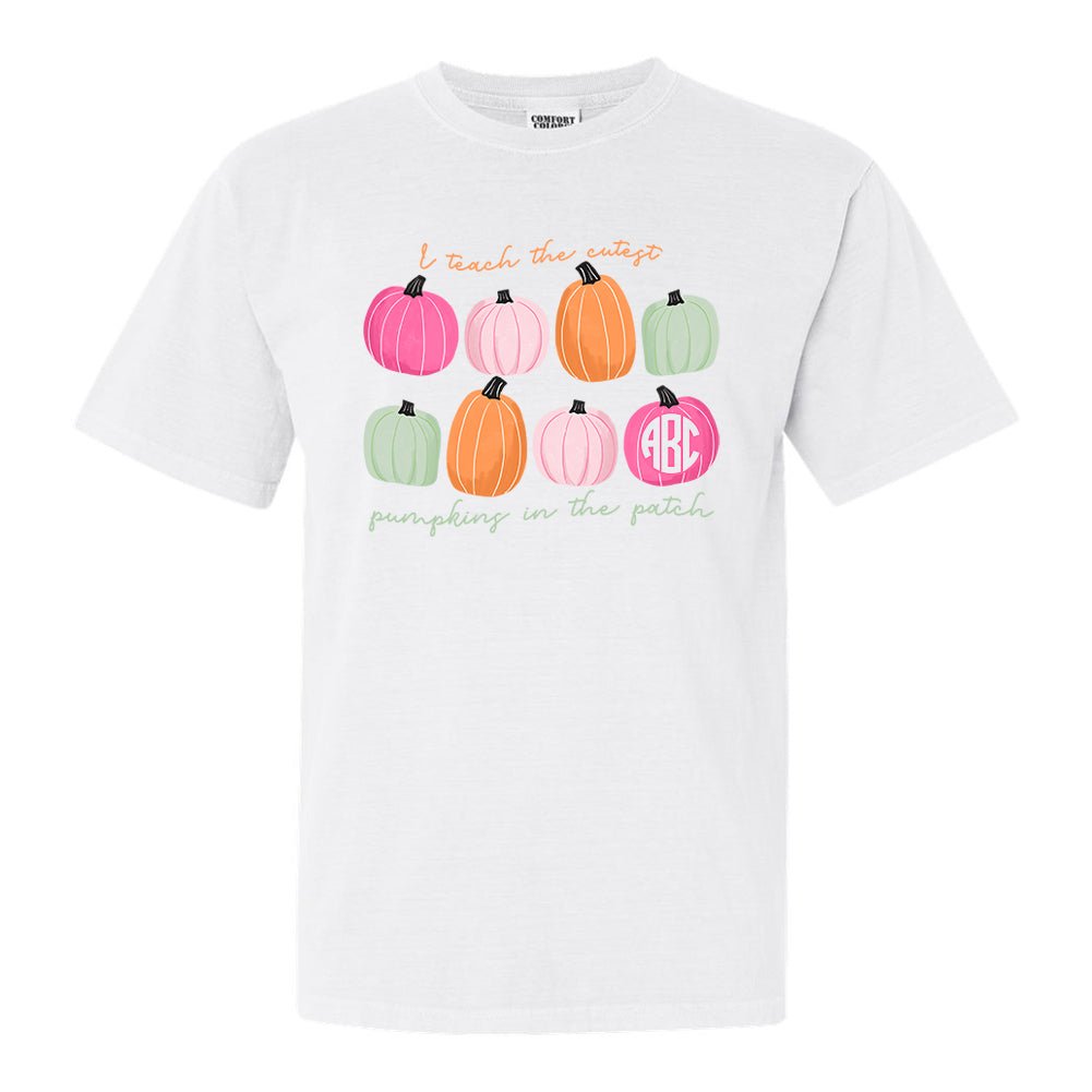 Monogrammed 'I Teach The Cutest Pumpkins' T-Shirt - United Monograms