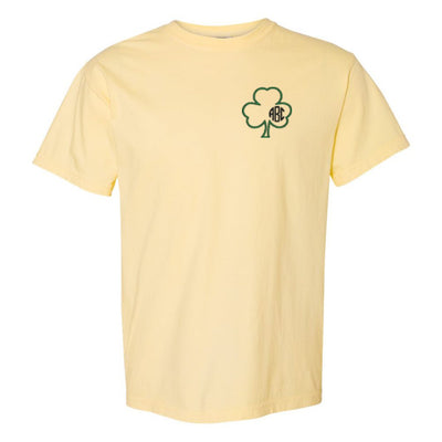 Monogrammed Irish Shamrock T-Shirt - United Monograms