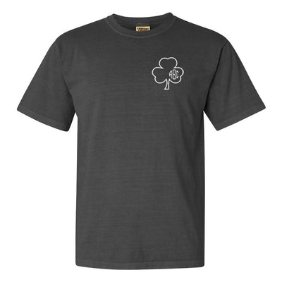 Monogrammed Irish Shamrock T-Shirt - United Monograms