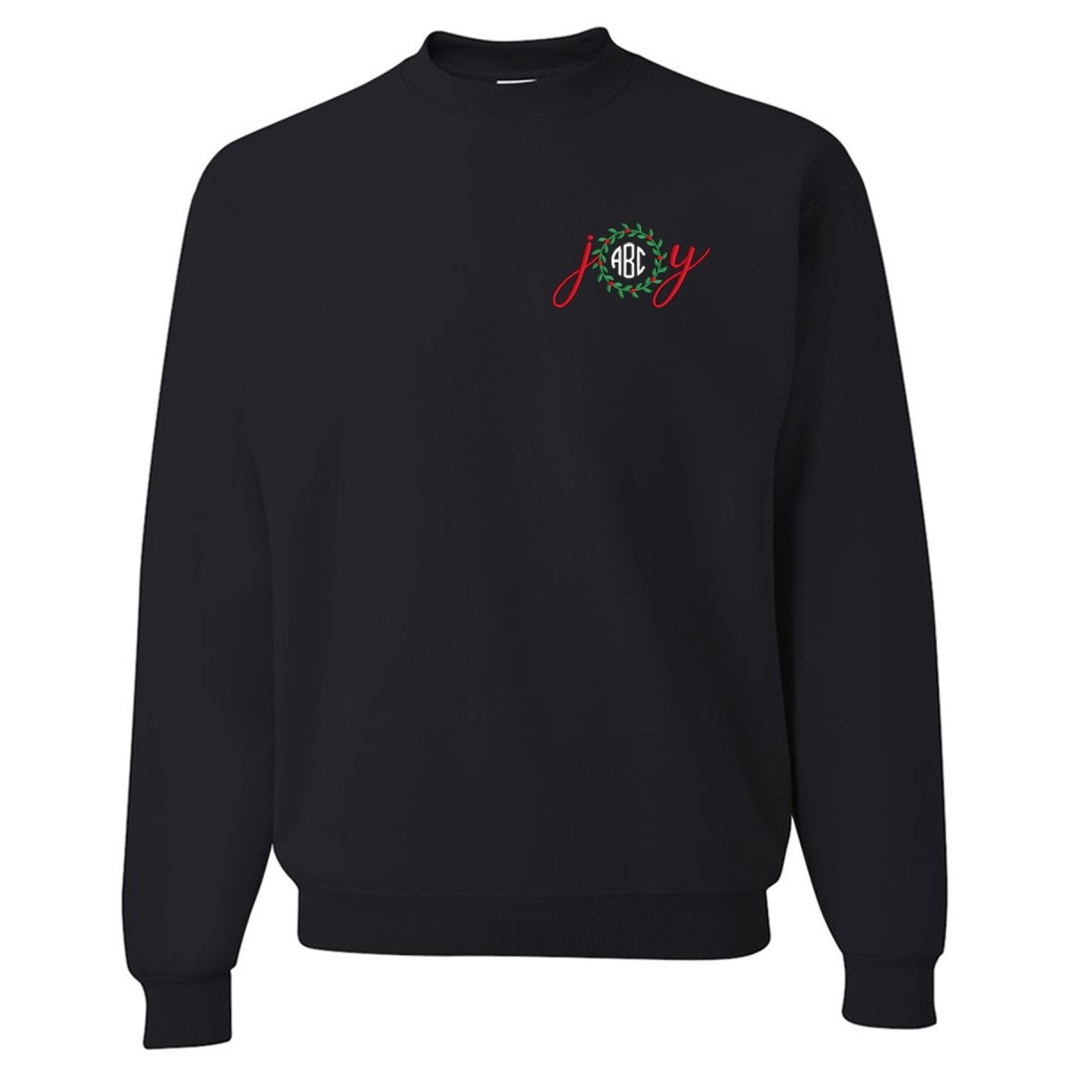 Monogrammed 'Joy' Crewneck Sweatshirt - United Monograms