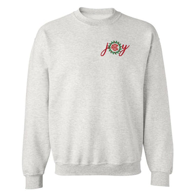 Monogrammed 'Joy' Crewneck Sweatshirt - United Monograms