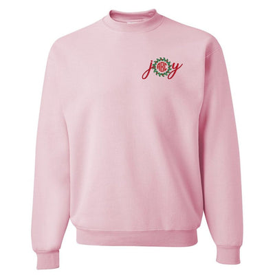 Monogrammed 'Joy' Crewneck Sweatshirt - United Monograms