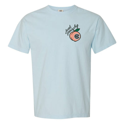 Monogrammed Just Peachy T-Shirt - United Monograms