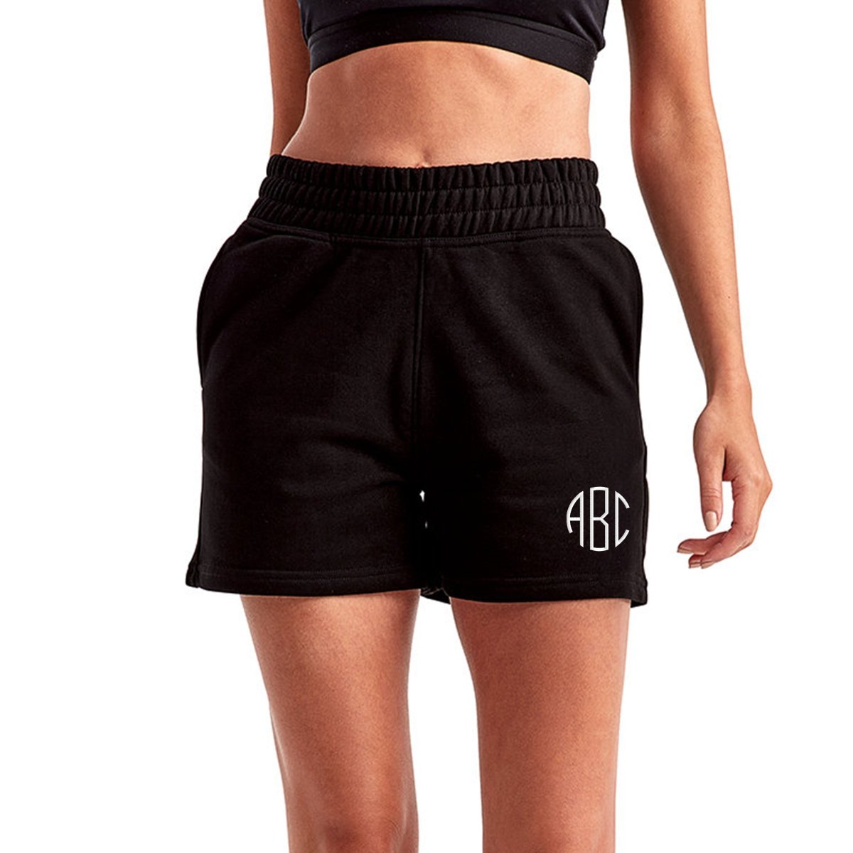 Monogrammed Ladies Lounge Shorts - United Monograms