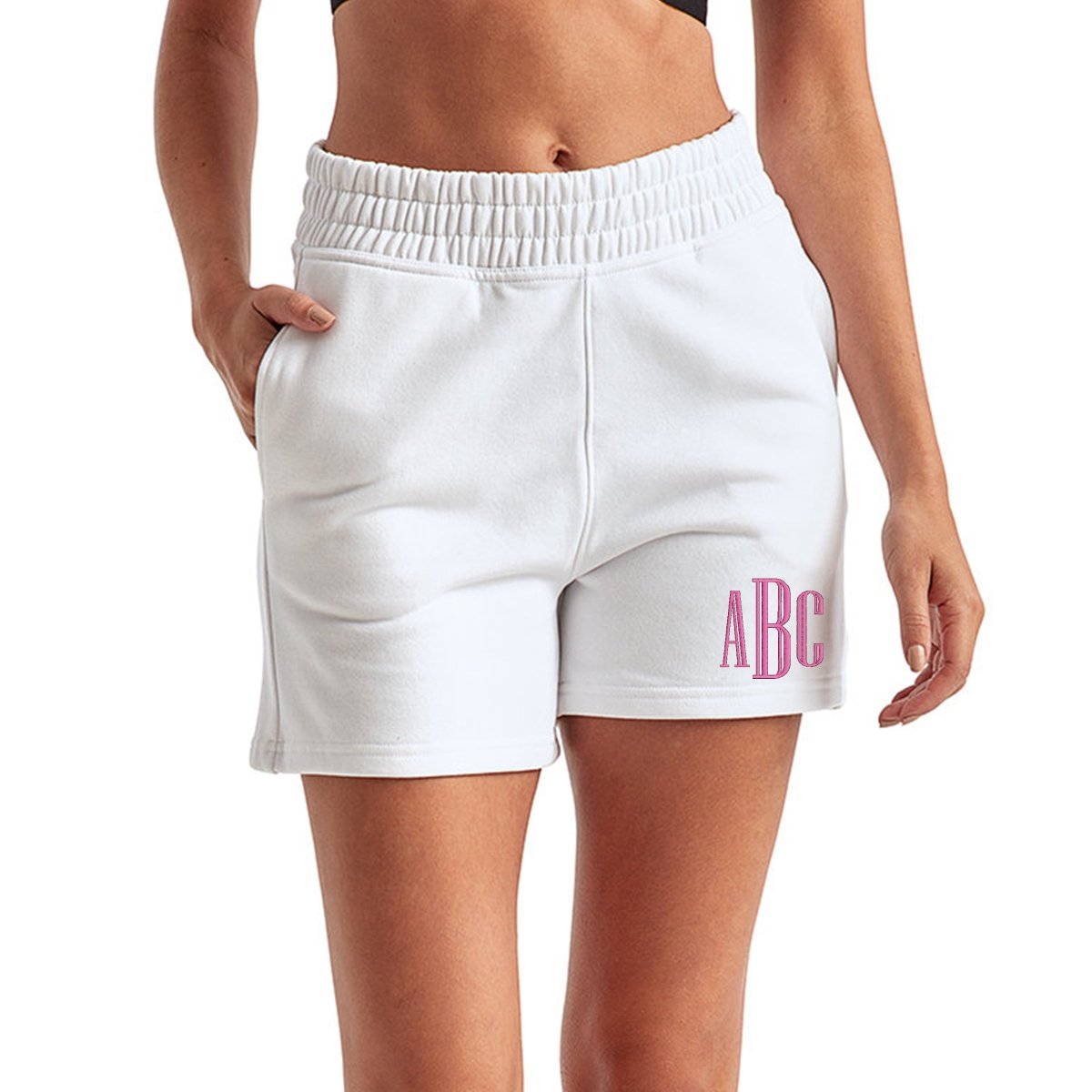 Monogrammed Ladies Lounge Shorts - United Monograms