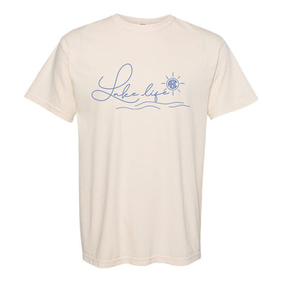 Monogrammed 'Lake Life' T-Shirt - United Monograms