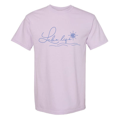 Monogrammed 'Lake Life' T-Shirt - United Monograms