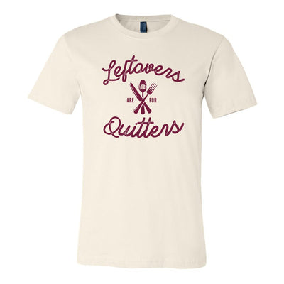 Monogrammed 'Leftovers Are For Quitters' Premium T-Shirt - United Monograms