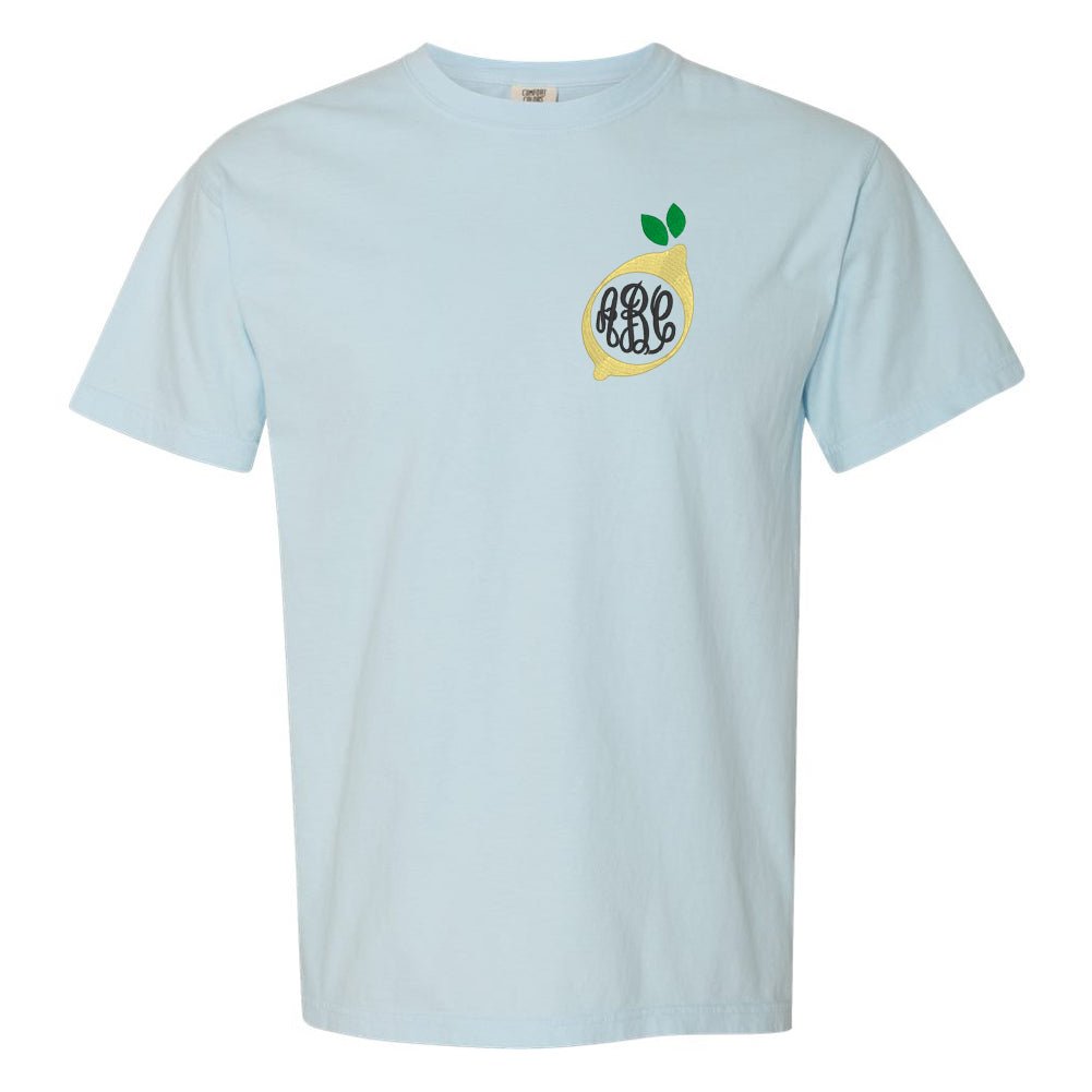 Monogrammed Lemon T-Shirt - United Monograms