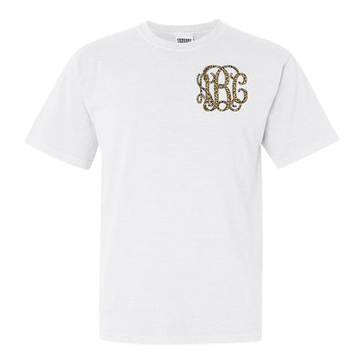 Monogrammed 'Leopard' Big Print T-Shirt - United Monograms