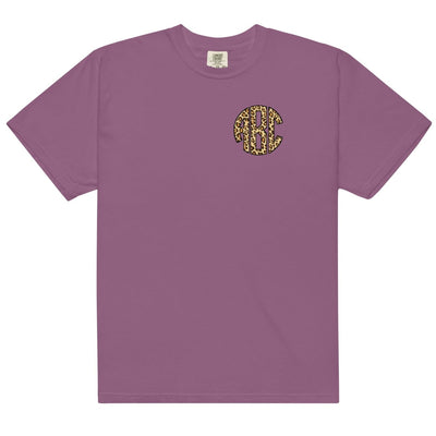 Monogrammed 'Leopard' Big Print T-Shirt - United Monograms