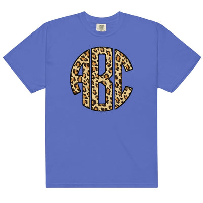 Monogrammed 'Leopard' Big Print T-Shirt - United Monograms