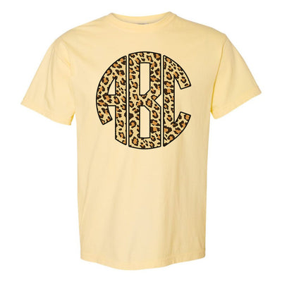 Monogrammed 'Leopard' Big Print T-Shirt - United Monograms