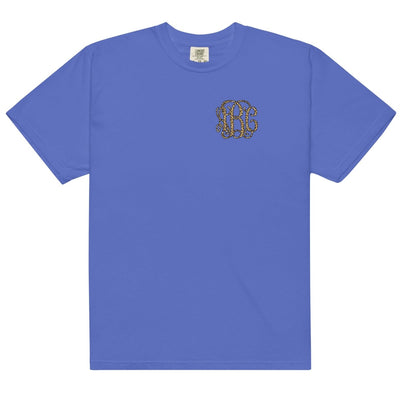 Monogrammed 'Leopard' Big Print T-Shirt - United Monograms