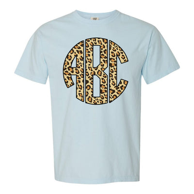 Monogrammed 'Leopard' Big Print T-Shirt - United Monograms