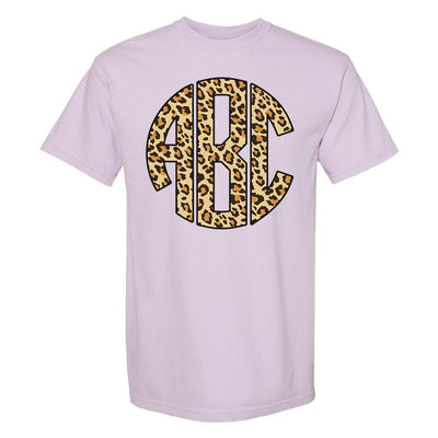 Monogrammed 'Leopard' Big Print T-Shirt - United Monograms