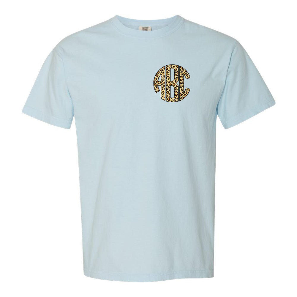 Monogrammed 'Leopard' Big Print T-Shirt - United Monograms