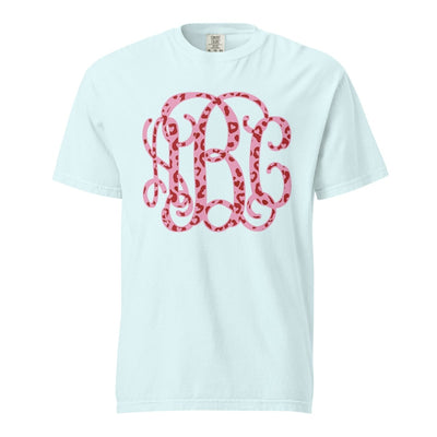 Monogrammed 'Leopard Love' Big Print T-Shirt - United Monograms