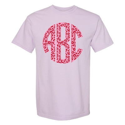 Monogrammed 'Leopard Love' Big Print T-Shirt - United Monograms