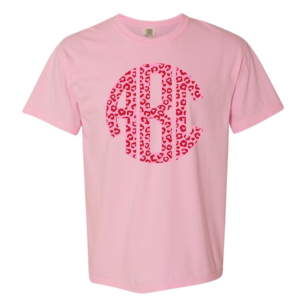 Monogrammed 'Leopard Love' Big Print T-Shirt - United Monograms