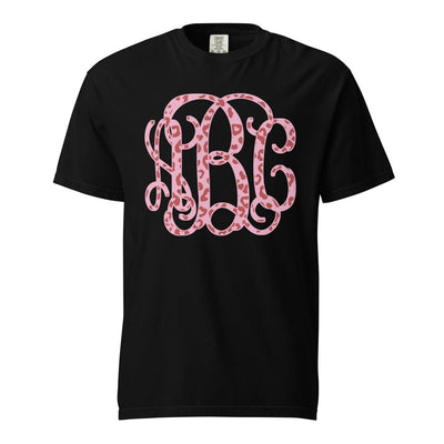 Monogrammed 'Leopard Love' Big Print T-Shirt - United Monograms